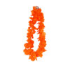 Neon Orange Flower Lei