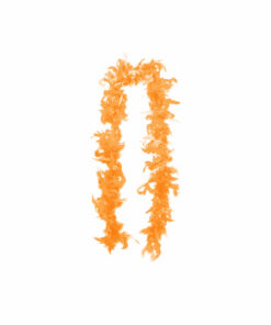 Orange Feather Boa