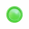 Lime Green Paper Plates 12x9in