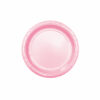 Baby Pink Paper Plates 12x9in