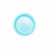 Baby Blue Paper Plates 20x7in