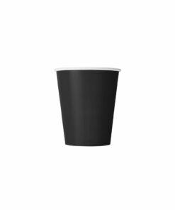 Black Paper Cups 20x9oz