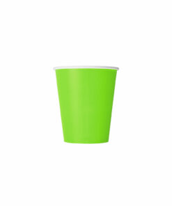 Lime Green Paper Cups 20x9oz