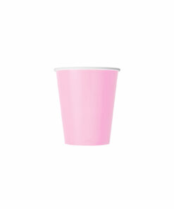 Baby Pink Paper Cups 20x9oz