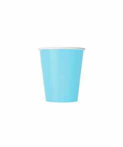 Baby Blue Paper Cups 20x9oz