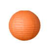Orange Round Paper Lantern 16in