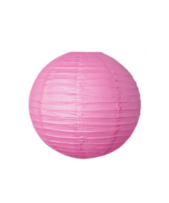 Light Pink Round Paper Lantern 14in