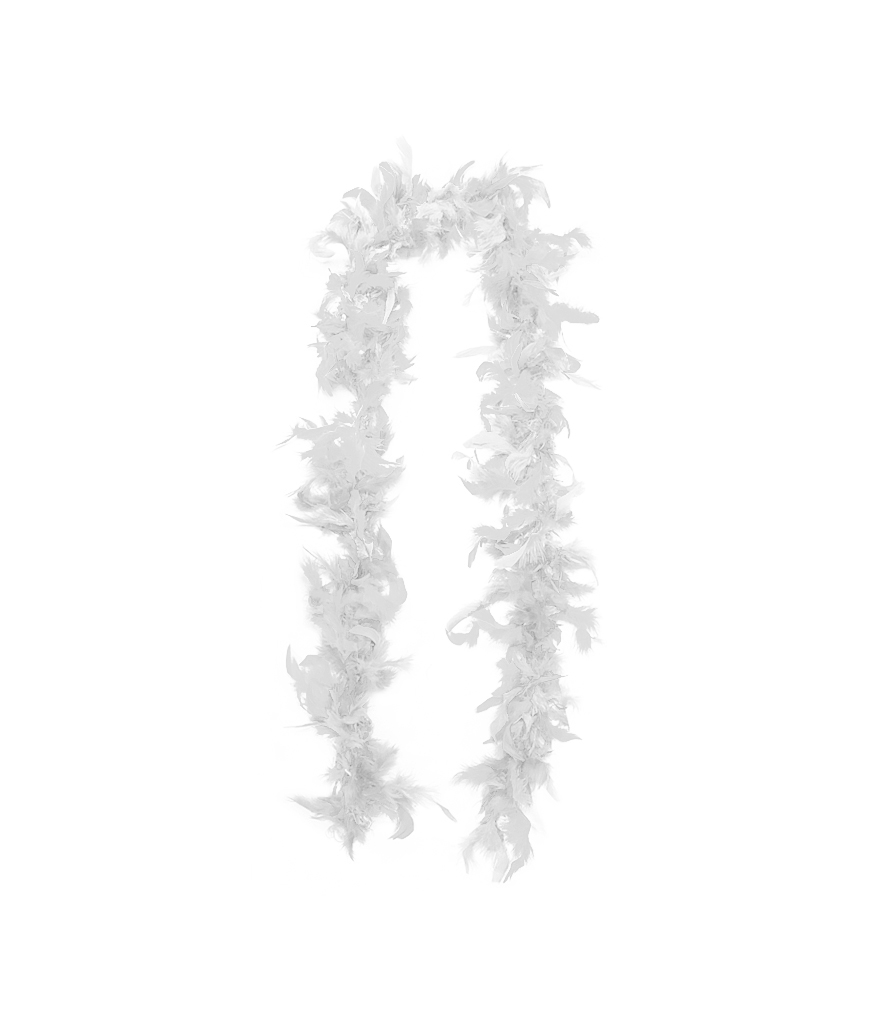 Faux Ostrich Feather Stems, White Fake Ostrich Feathers