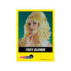 Foxy blonde wig in shoulder length with curls