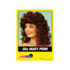 80's Wavy Perm Brunette