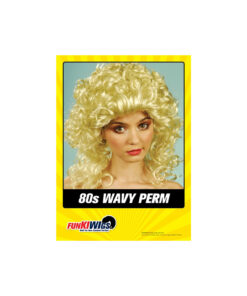 80's Wavy Perm Blonde