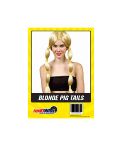 Blonde Long Pig Tails