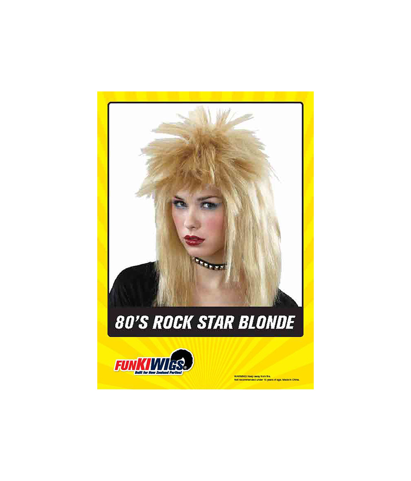 80 S Rock Star Blonde Looksharpstore