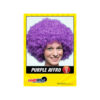 Purple Afro Fro Factor 5