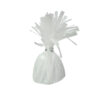White foil balloon weight