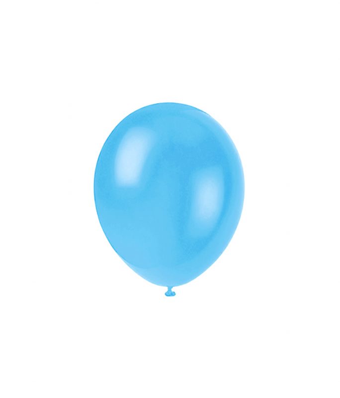 Blue Helium Filled Latex Balloon 11in LookSharpStore