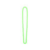 Neon green bead necklace