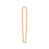 Neon orange bead necklace