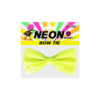 Neon Yellow Bow Tie