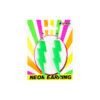 Neon Green Lightning Earrings