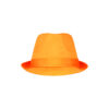 Orange Neon Fedora