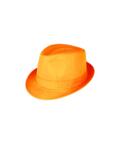 Alternative view of Orange Neon Fedora