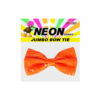 Neon Orange Jumbo Bow Tie
