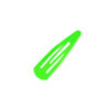 Neon green jumbo hair clip