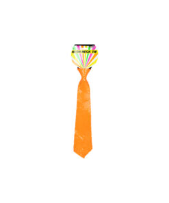 Neon Orange Tie