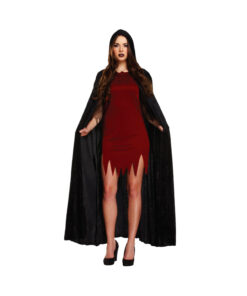 Black Velvet Cape Adult