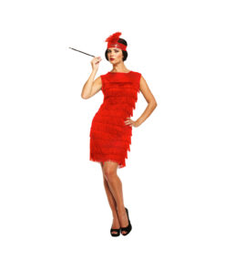 Flapper Lady Red Adults
