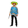 Blue Poncho Adult