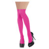 Hot pink thigh high stockings