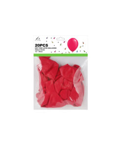 Alternative view of Hot Pink Plain Latex Balloons 12inch 20pk
