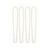 Pearl bead necklace coming in pack of 4