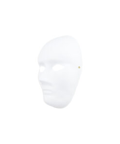 Alternative view of Full Face Paintable Paper Mask