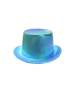 Blue Shiny Pearl Top Hat