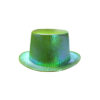 Green Shiny Pearl Top Hat