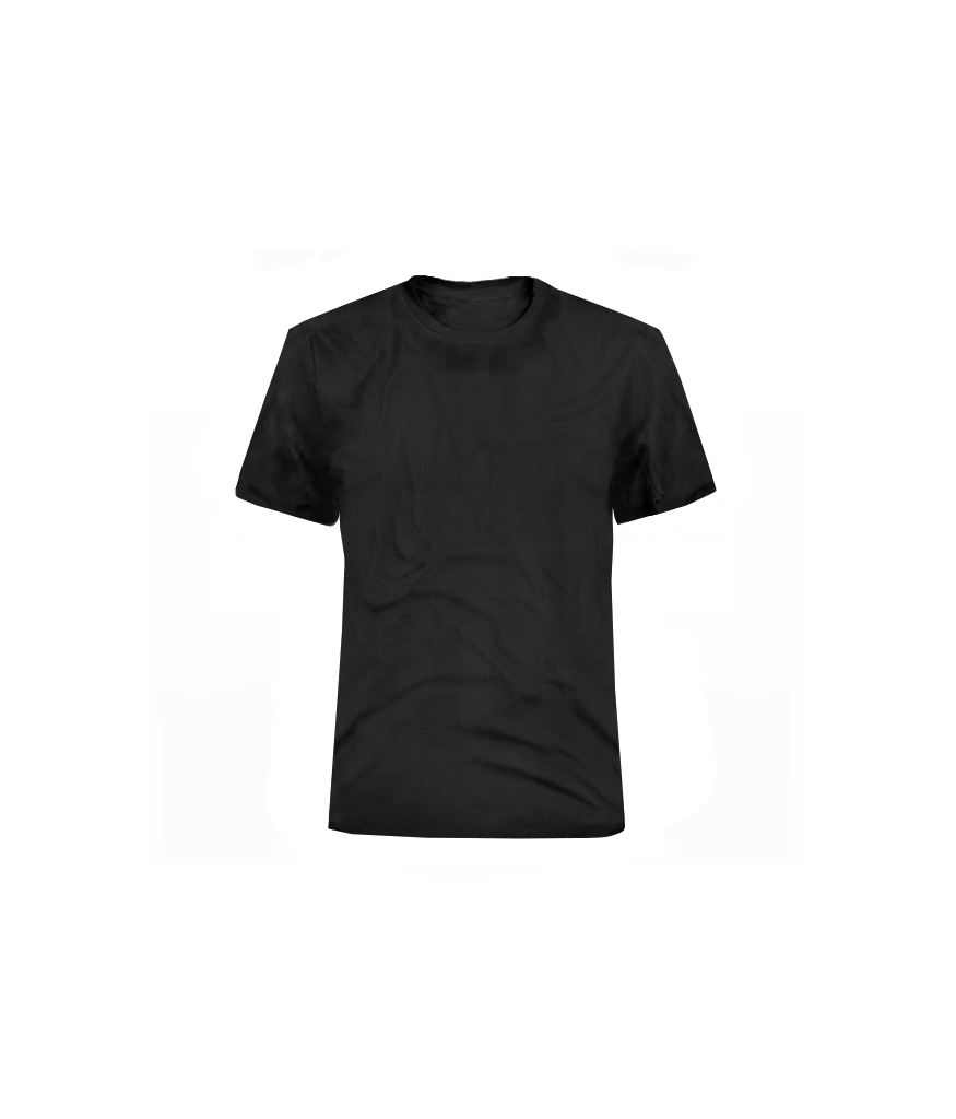 Black Plain T-Shirt | LookSharpStore