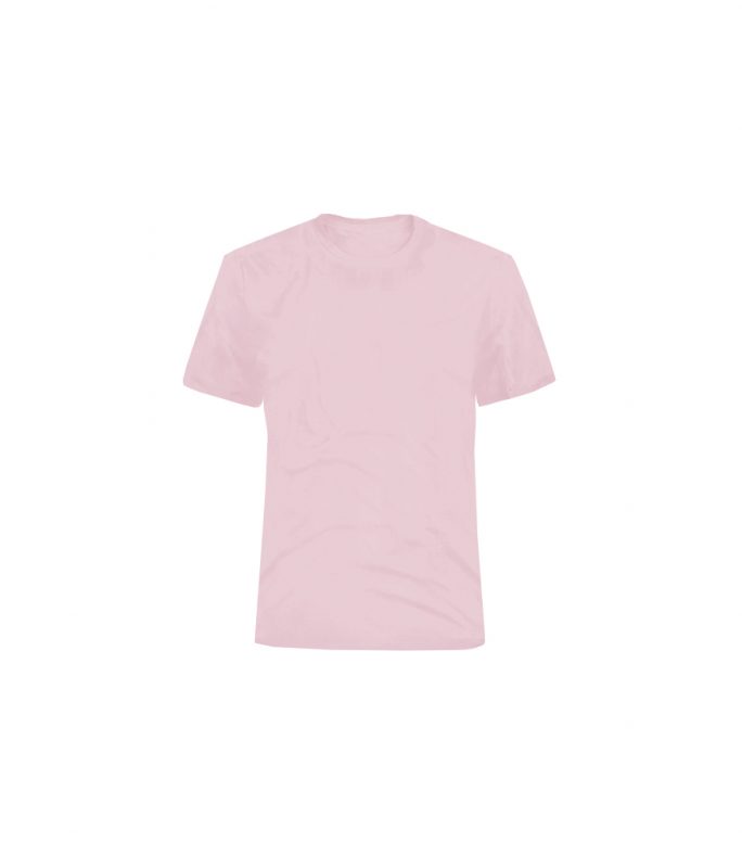 Pink Plain T-Shirt | LookSharpStore