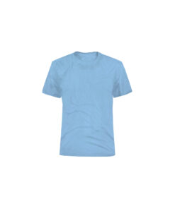 Plain classic light powder blue t-shirt