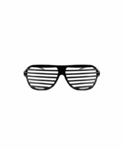 Black Shutter Shade Glasses