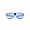 Royal Blue Shutter Shade Glasses