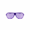 Purple Shutter Shade Glasses