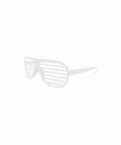 Alternative view of White Shutter Shade Glasses