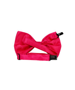 Alternative view of Hot Pink Bow Tie