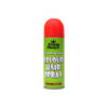 Red glow in the dark coloured hair spray coming in container of 200ml