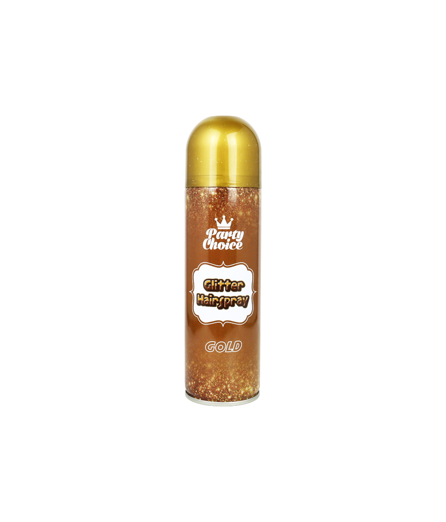 Gold Glitter Hair Spray 200ml | LookSharpStore