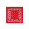 Red bandana in cotton material