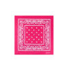 Hot pink bandana in cotton material